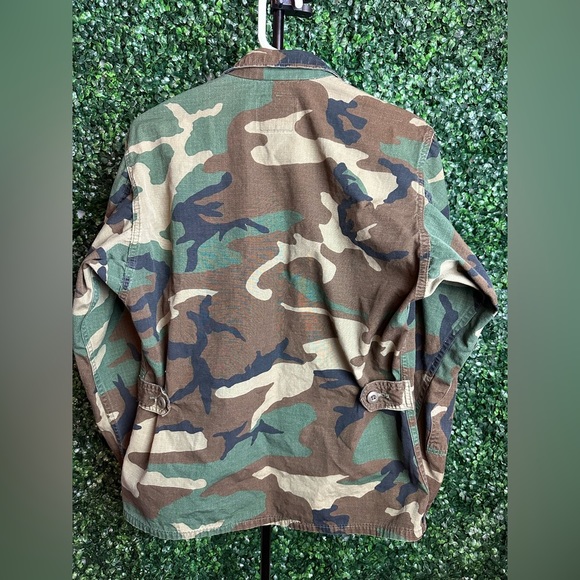 US Army BDU Camo Military Jacket - Small - Picture 7 of 10
